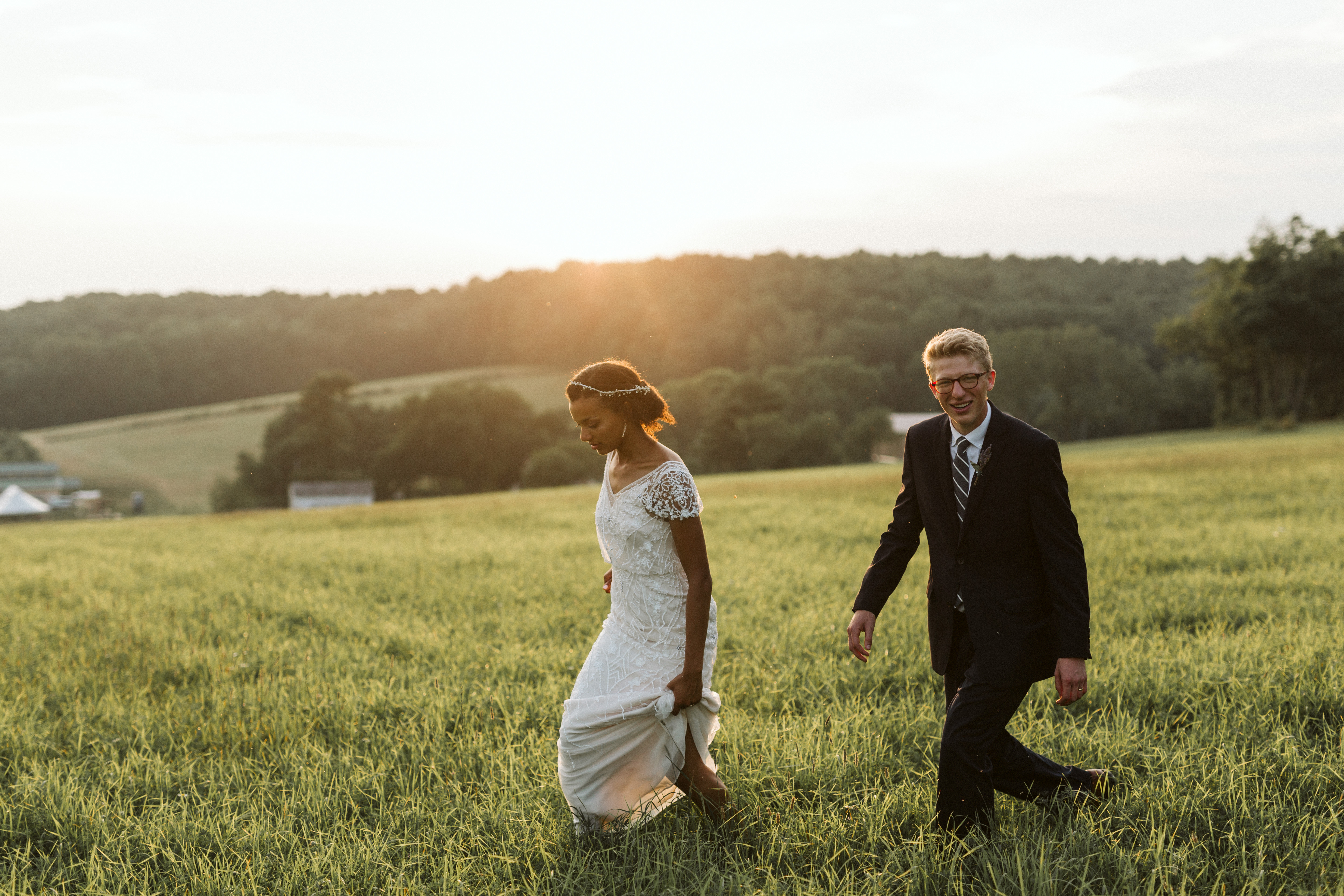 Looking to White Pine Grove from the east.