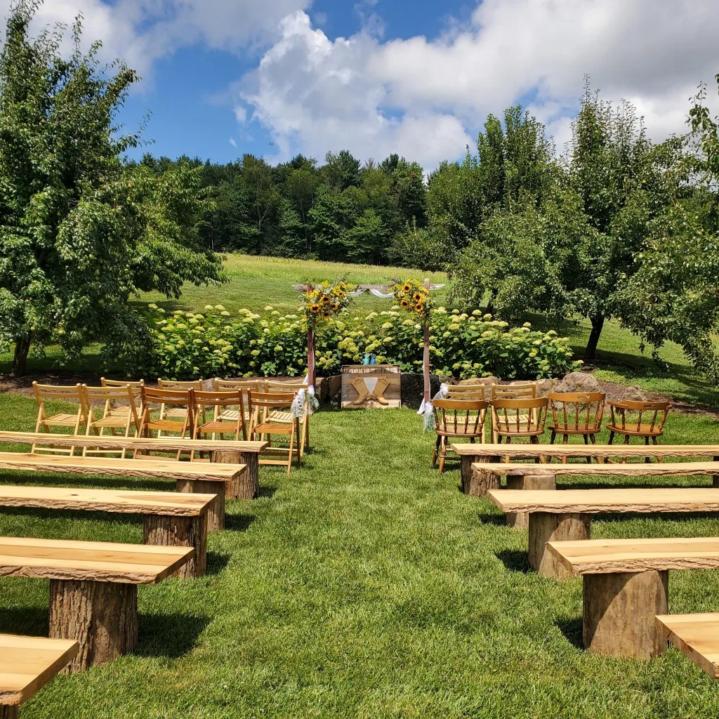 Olivia Wilford Photography White Pine Grove Orchard Ceremony