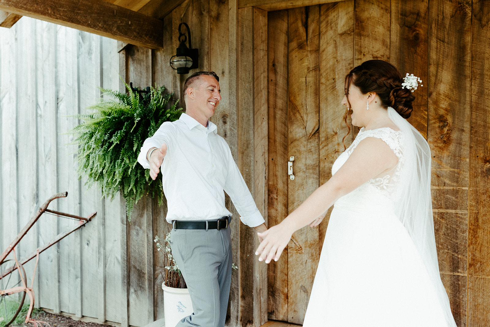 Jono Spear Photography - First Look with Dad at White Pine Grove