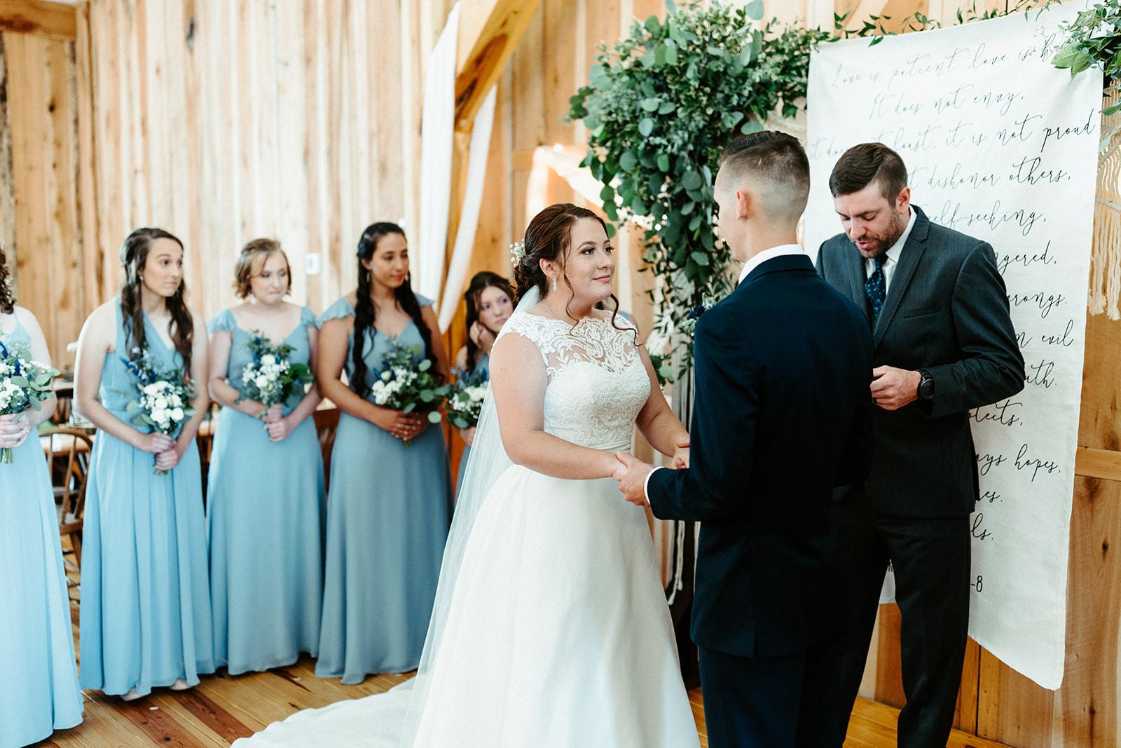 Jono Spear Photography - indoor ceremony at White Pine Grove