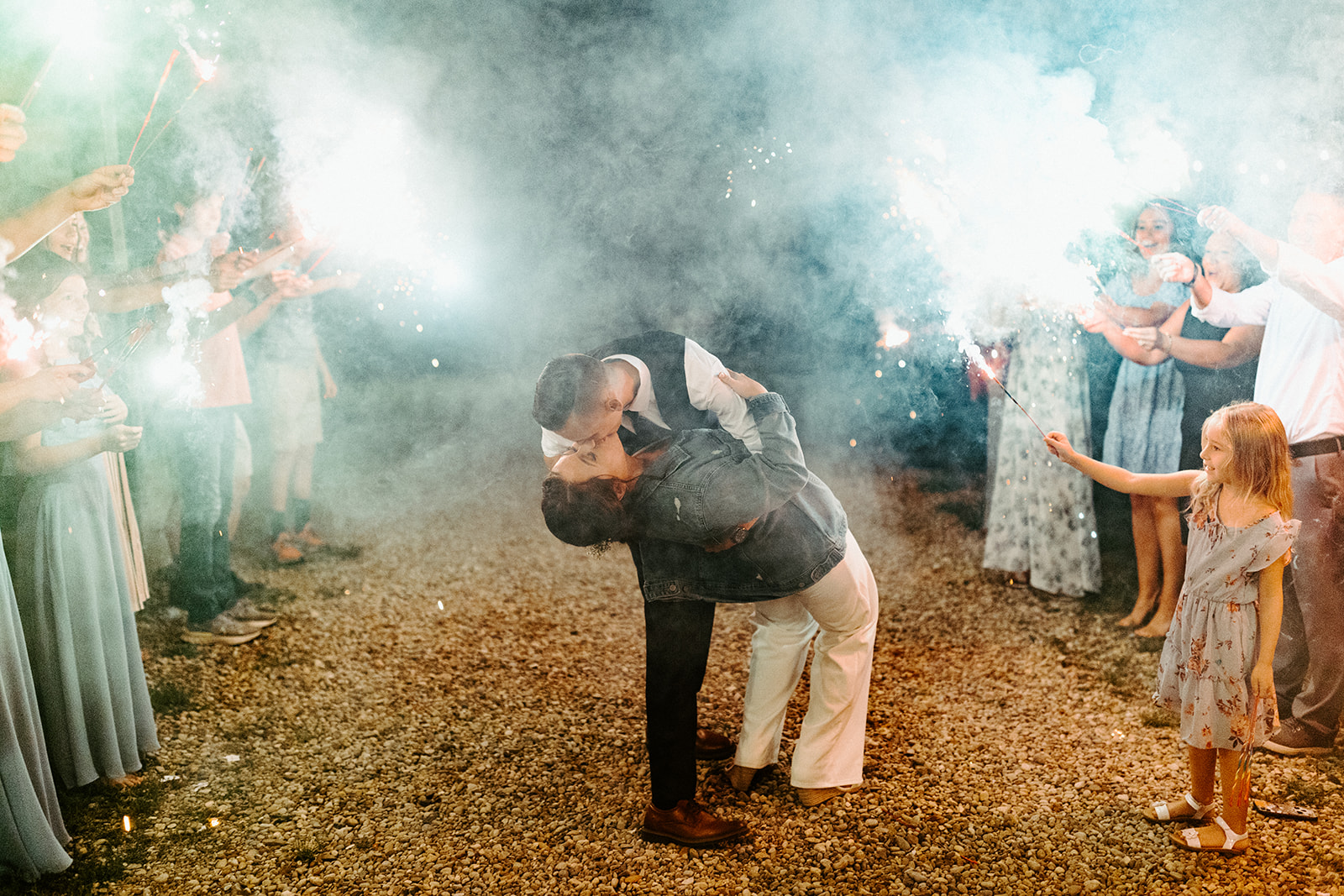 Jono Spear Photography - Sparkler Send-off at White Pine Grove