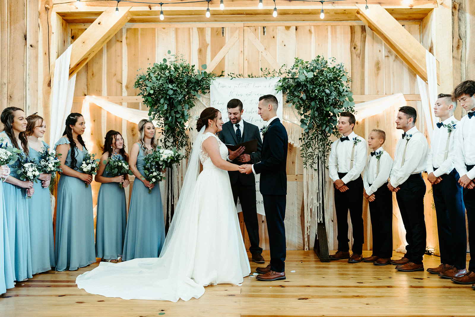 Jono Spear Photography - indoor ceremony at White Pine Grove