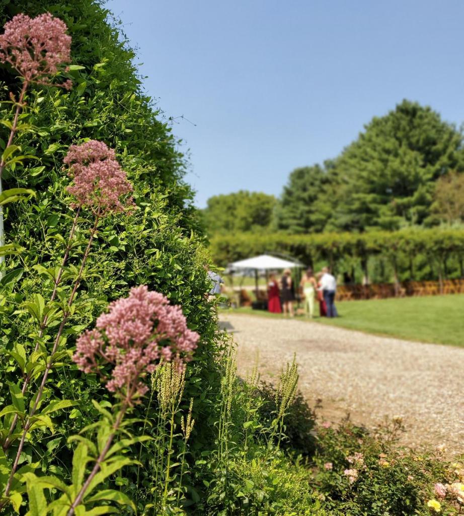 WPG Photo - View around front corner of barn at White Pine Grove