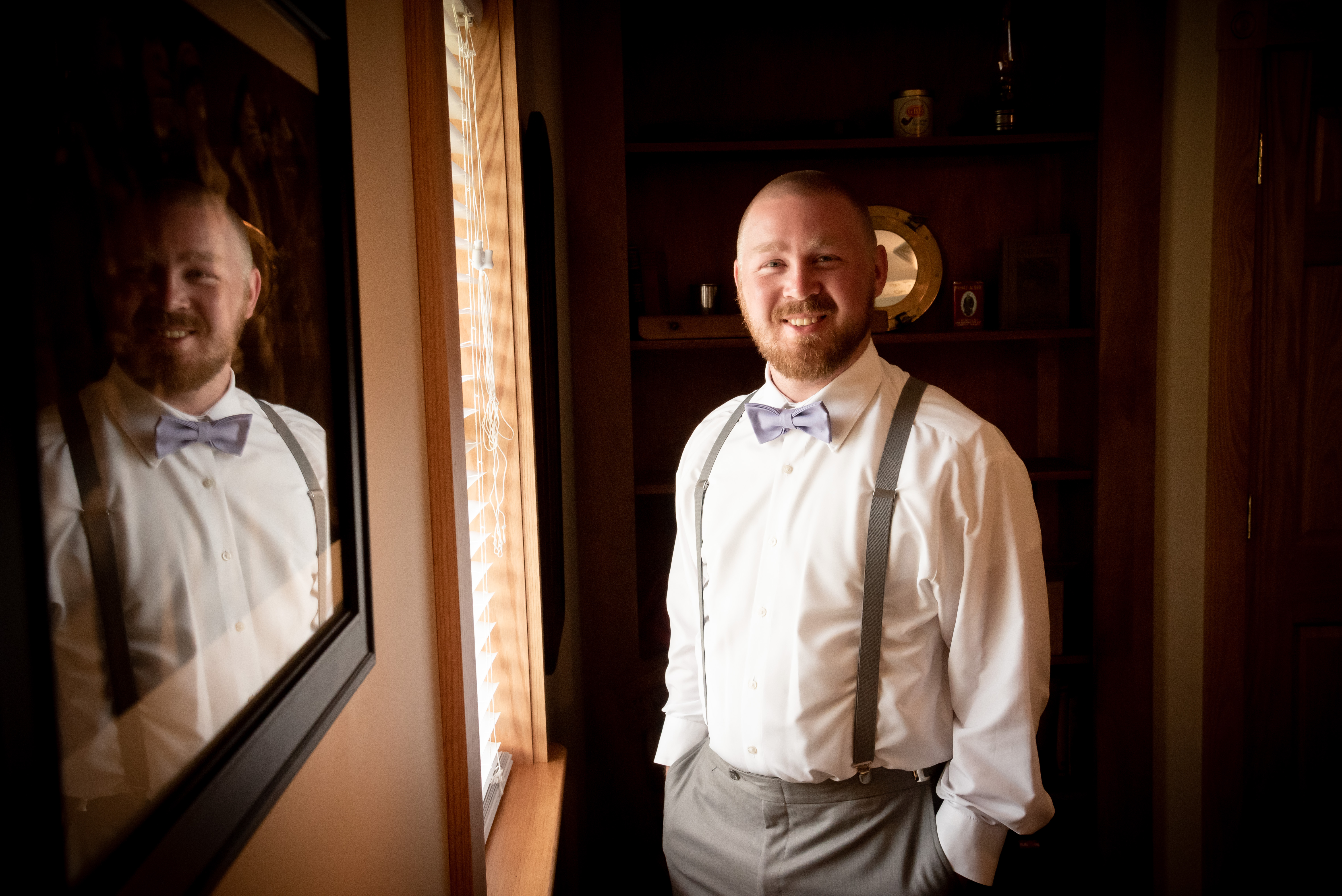 Teah Atwater Photography Groom Getting Ready White Pine Grove