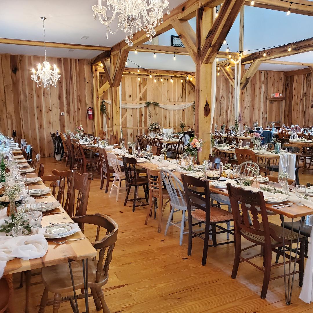 Reception Tables at White Pine Grove - WPG Photo