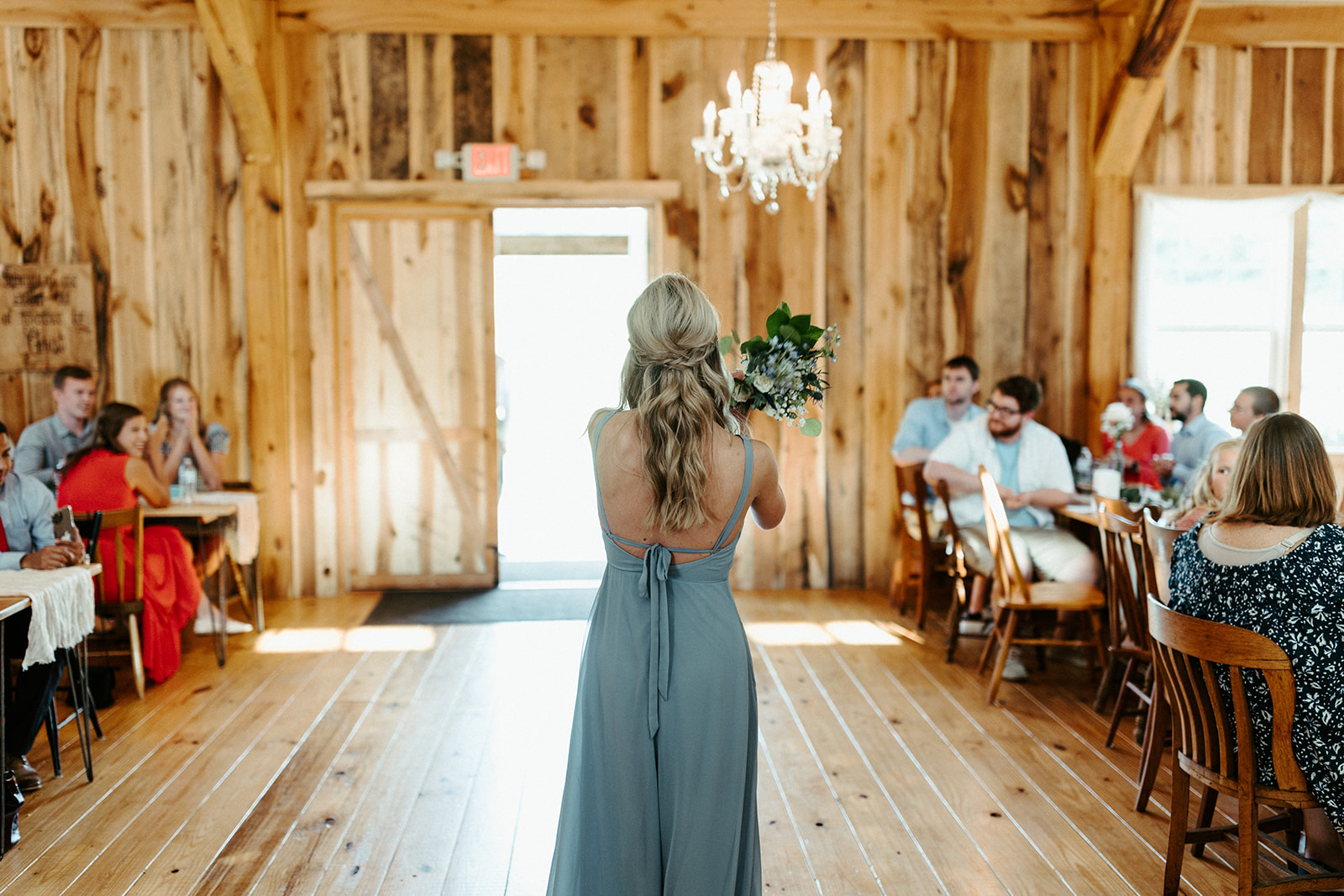 Jono Spear Photography - Funny Wedding Party Entrance 2 at White Pine Grove