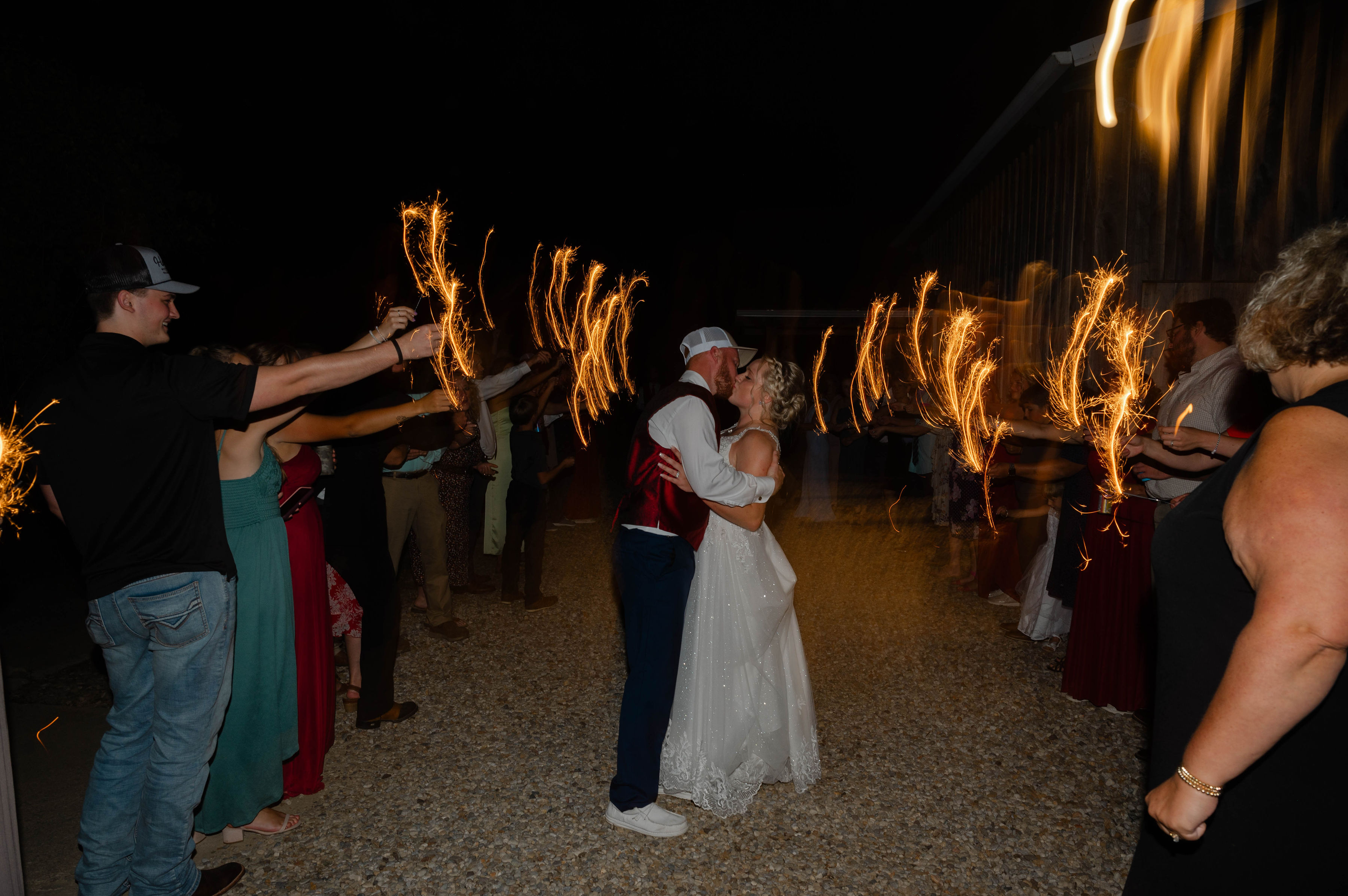 Samantha Walker Photography - Sparkler Send Off White Pine Grove