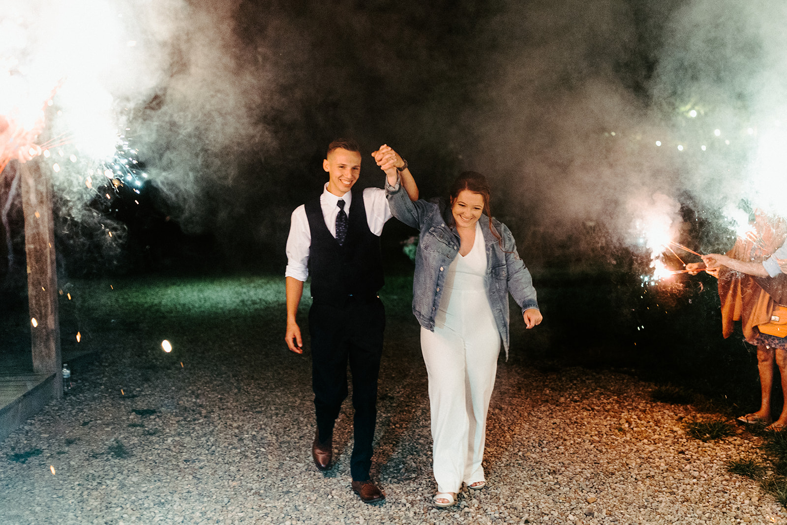 Jono Spear Photography - Sparkler Send-off at White Pine Grove